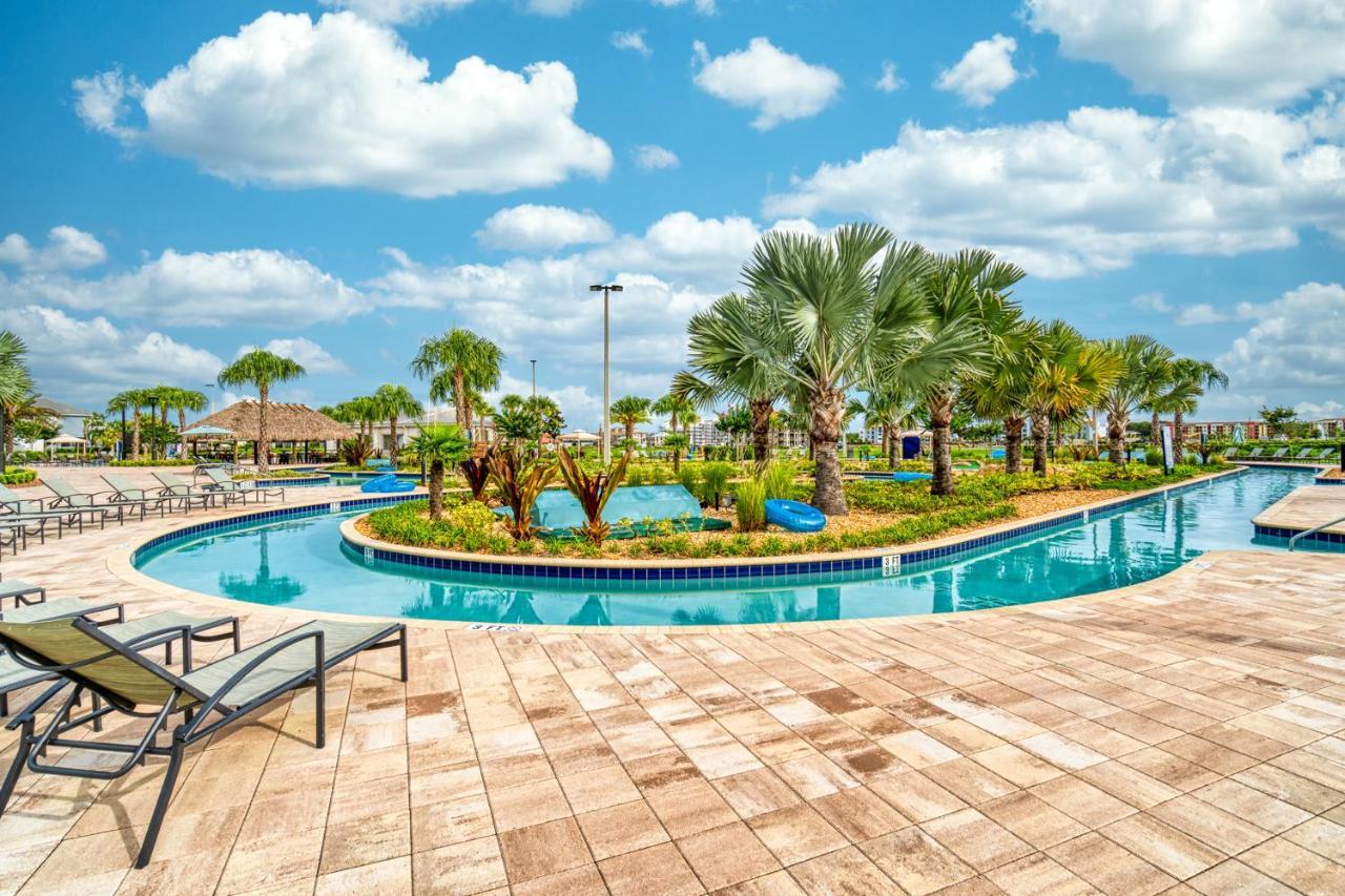 Super Nice Townhome Near Disney With Private Pool คิสซิมมี ภายนอก รูปภาพ